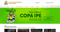 Desktop Screenshot of ipeduca.com.br