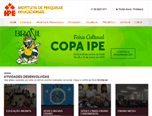 Tablet Screenshot of ipeduca.com.br